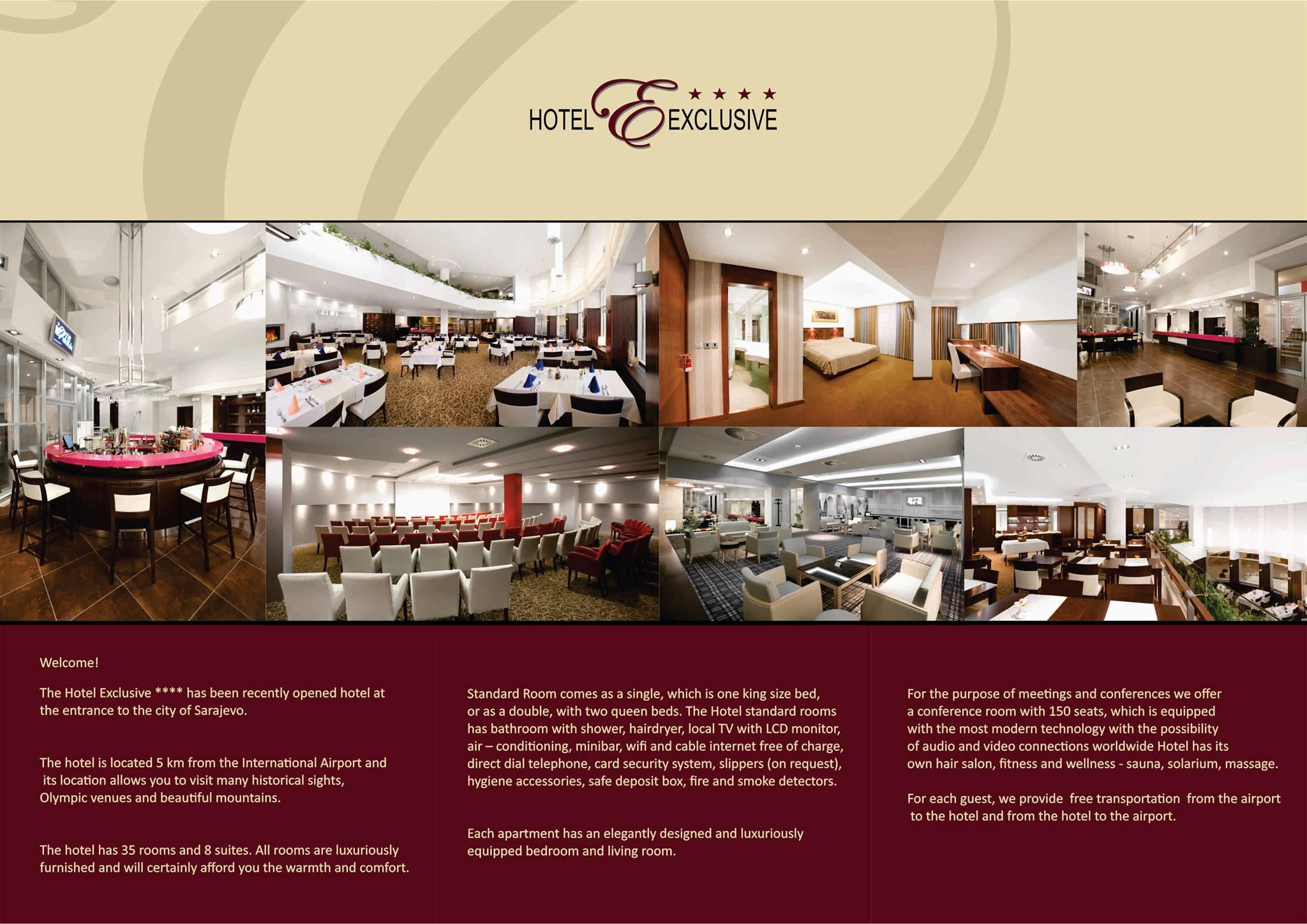 Hotel Exclusive Sarajevo Bagian luar foto